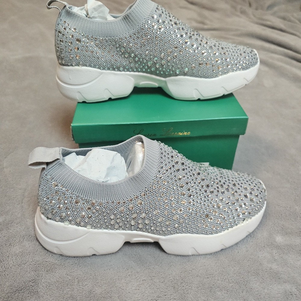 Lauren Lorraine - Carry‎ Silver - Size 7.5 New In Box - Picture 3 of 8